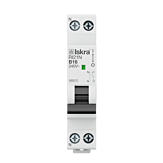 ECO Installatieautomaat Iskra 1 polig + nul 16A B 6kA KEMA-KEUR