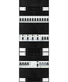 3 fase groepenkast 36M met 15 groepen krachtgroep Type B