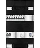 1F groepenkast 24M met 8 aardlekautomaat+PV16-2P+BT