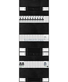 1F groepenkast 36M met 10 aardlekautomaat+PV16-2P+BT