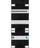 1F groepenkast 36M met 11 aardlekautomaat+PV20-2P