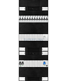 1F groepenkast 36M met 12 aardlekautomaat+PV20-2P+BT