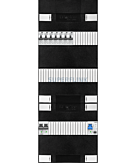 1F groepenkast 36M met 7 aardlekautomaat+PV20-2P