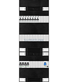 1F groepenkast 36M met 8 aardlekautomaat+AF+PV20-2P