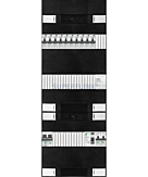 1F groepenkast 36M met 10 aardlekautomaat+kook+BT