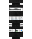 1F groepenkast 36M met 10 aardlekautomaat+kook+PV20-2P+BT