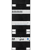 1F groepenkast 36M met 7 aardlekautomaat+kook+PV20-2P+BT