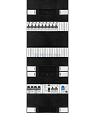 1F groepenkast 36M met 9 aardlekautomaat+kook+AF+PV20-2P