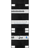 1F groepenkast 36M met 9 aardlekautomaat+kook+PV20-2P+BT