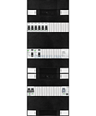 1F groepenkast 36M met 6 groepen+PV16-2P+BT