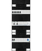 1F groepenkast 36M met 6 groepen+PV20-2P+BT