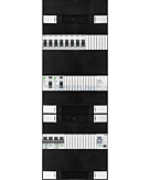 1F groepenkast 36M met 8 groepen+AF+PV16-2P+BT