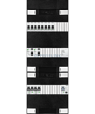 1F groepenkast 36M met 8 groepen+AF+PV16-2P+BT