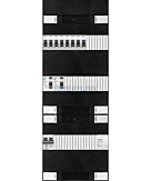 1F groepenkast 36M met 8 groepen+BT