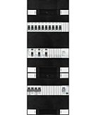 1F groepenkast 36M met 10 groepen+AF+PV16-2P+BT