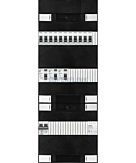 1F groepenkast 36M met 11 groepen+BT