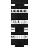 1F groepenkast 36M met 11 groepen+PV16-2P+BT