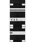 1F groepenkast 36M met 12 groepen