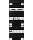 1F groepenkast 36M met 9 groepen+kook+PV16-2P