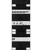 1F groepenkast 36M met 9 groepen+kook+PV16-2P+BT