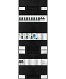 1F groepenkast 36M met 9 groepen+kook+PV20-2P+BT