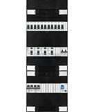 1F groepenkast 36M met 11 groepen+kook+AF+PV20-2P