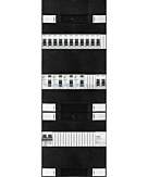 1F groepenkast 36M met 13 groepen+BT