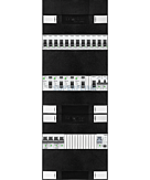 1F groepenkast 36M met 13 groepen+kook+AF+PV16-2P