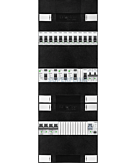 1F groepenkast 36M met 13 groepen+kook+AF+PV16-2P