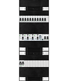 1F groepenkast 36M met 13 groepen+PV16-2P