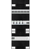 1F groepenkast 36M met 14 groepen+BT