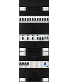 1F groepenkast 36M met 14 groepen+kook+AF+PV20-2P