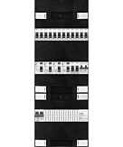 1F groepenkast 36M met 14 groepen+kook+BT