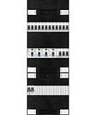 1F groepenkast 36M met 15 groepen