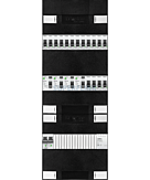 1F groepenkast 36M met 16 groepen+BT