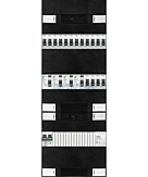 1F groepenkast 36M met 16 groepen+BT