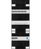 3F groepenkast 36M met 10 aardlekautomaat+PV20-2P+BT
