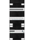3F groepenkast 36M met 11 aardlekautomaat+PV16-2P+BT