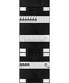 3F groepenkast 36M met 7 aardlekautomaat+PV16-2P+BT