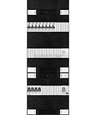 3F groepenkast 36M met 8 aardlekautomaat+PV16-2P+BT