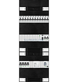 3F groepenkast 36M met 12 aardlekautomaat+kook+PV16-2P+BT