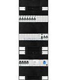 3F groepenkast 36M met 7 aardlekautomaat+kook+PV20-2P+BT