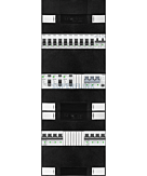 3F groepenkast 36M met 10 groepen+kook+AF+PV16-4P