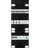 3F groepenkast 36M met 10 groepen+kook+PV20-2P+BT