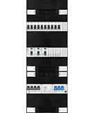 3F groepenkast 36M met 10 groepen+PV20-4P+BT