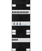 3F groepenkast 36M met 11 groepen