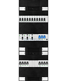 3F groepenkast 36M met 11 groepen+AF+PV20-4P