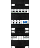 3F groepenkast 36M met 11 groepen+AF+PV20-4P