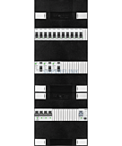 3F groepenkast 36M met 11 groepen+PV16-2P