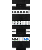 3F groepenkast 36M met 11 groepen+PV20-4P